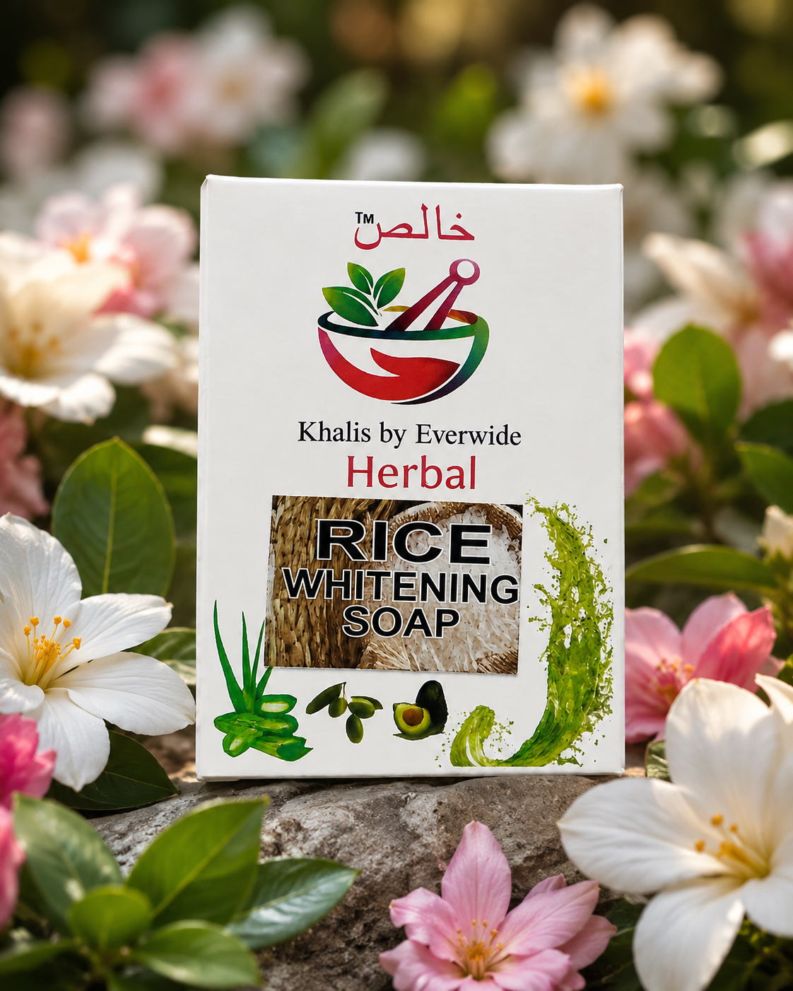 Herbel Rice whitening soap