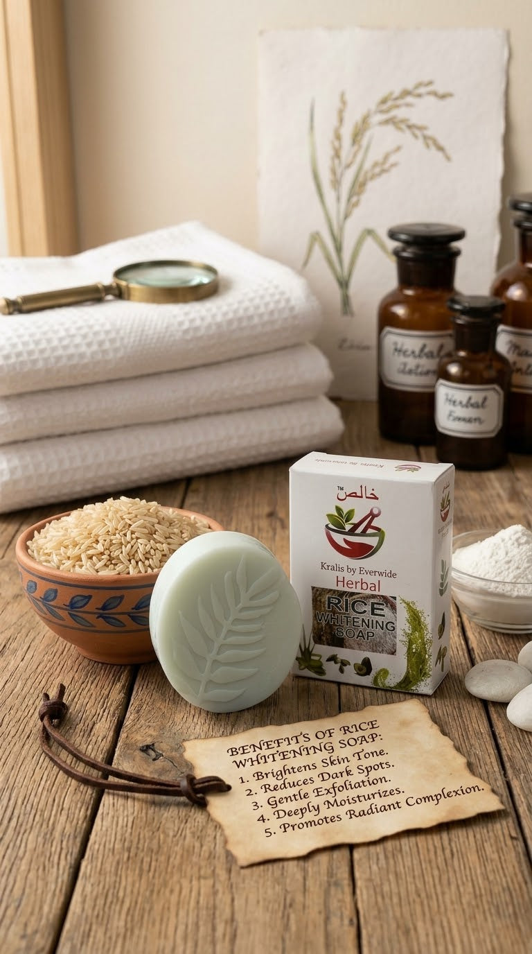 Herbel Rice whitening soap