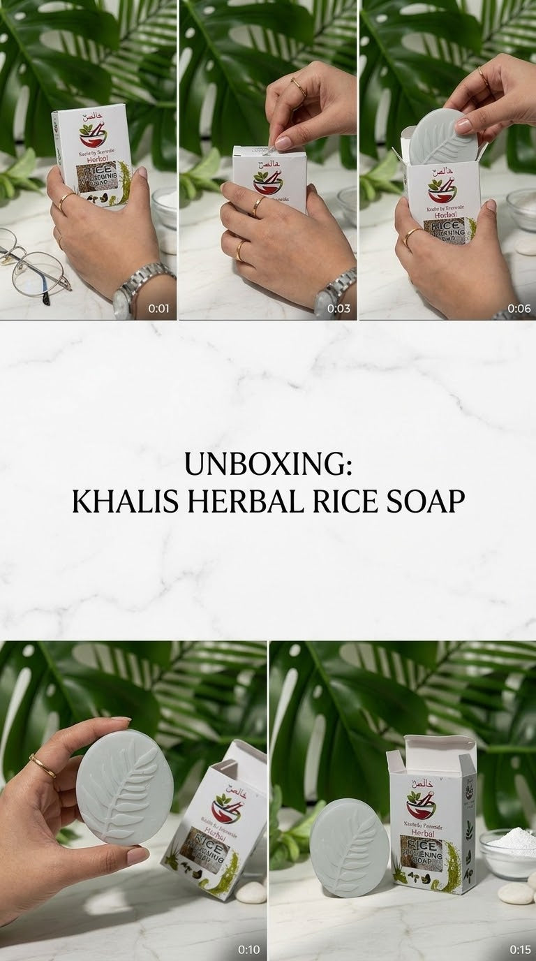 Herbel Rice whitening soap