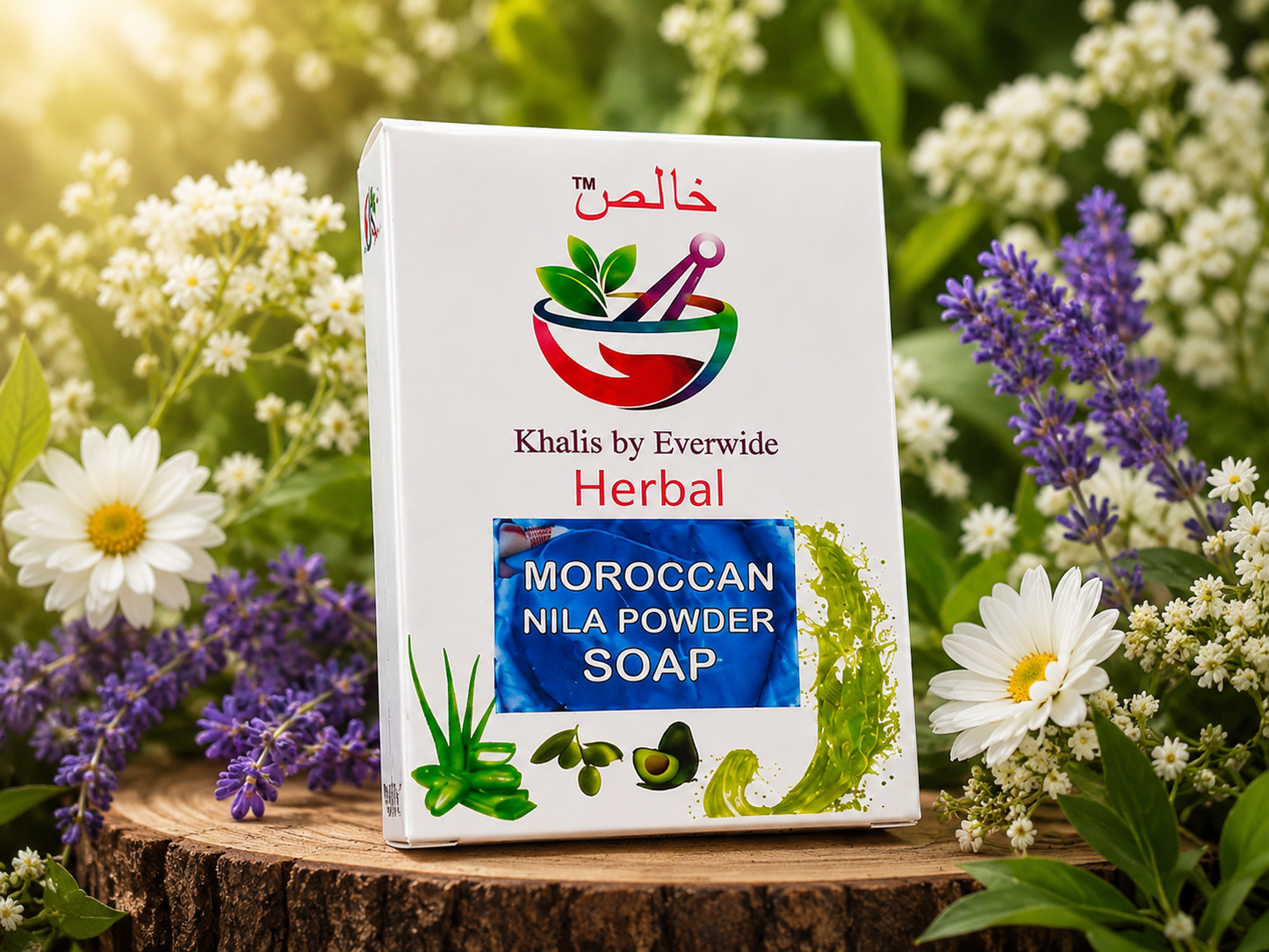 Herbel Moroccan Neela Powder Soap